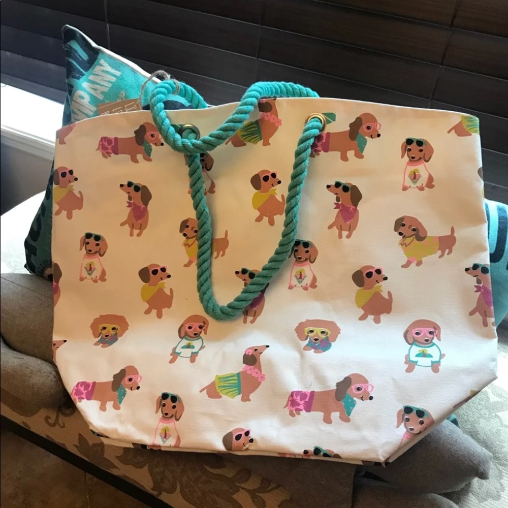 Dachshund Fun Ready Tote Bag